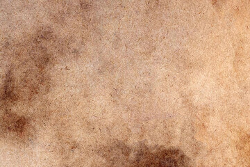 Wall Mural - Old brown paper grunge background. Abstract liquid coffee color texture.