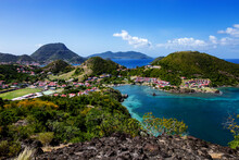 Bay Of Marigot, Terre-de-Haut, Iles Des Saintes, Les Saintes, Guadeloupe, Lesser Antilles, Caribbean.