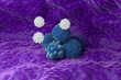 Activated t-cells attack pancreatic cancer cells group - isometric view 3d illustration