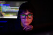 © ReeldealHD images - Female computer hacker in a futuristic style