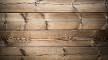 Old Brown Rustic Dark Grunge Wooden Timber Wall Or Floor Or Table Texture - Wood Background Banner..