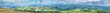 Panorama of Shropshire Hills from Stiperstones Hill, England