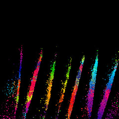 Poster - Bright abstract image in a modern style.
