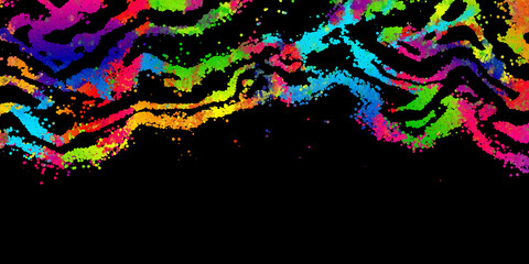 Poster - Bright abstract image in a modern style.