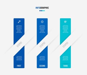 Wall Mural - Business data visualization. Process chart. Abstract elements of graph, diagram with steps, options, parts or processes. Vector business template for presentation. Creative concept for infographic