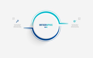 Wall Mural - Business data visualization. Process chart. Abstract elements of graph, diagram with steps, options, parts or processes. Vector business template for presentation. Creative concept for infographic