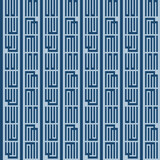 Fototapeta Sypialnia - Japanese Tribal Stripe Vector Seamless Pattern