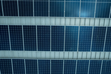 Solar cells on the roof, save the power