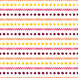© FRESH TAKE DESIGN - Seamless pattern with colorful dots and lines