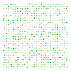 Fototapete - Small dots, dotted, circle pattern. Stipple, stippling texture. Pointillist, pointillism background. Random polkadots, specklles