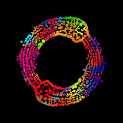 Poster - Bright abstract image in a modern style.