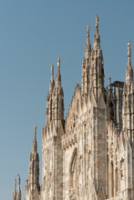 Facade Of The Milan Cathedral