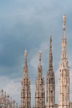 Part Of The Milan Cathedral