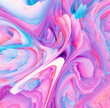 © Robert Kohlhuber/Stocksy - 3D extruded pastel fluid shapes