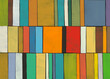 © Clive Watts/Stocksy - Painted strips of board in a colourful stripe collage.