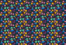 Spring Flower Pattern Illustration