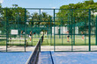 © Ivan Gener/Stocksy - Women playing padel together outdoors