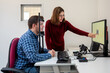 © Bisual Studio/Stocksy - Man doing eye tracking examination
