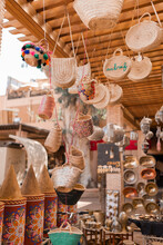 Souvenir Bazaar In Morocco