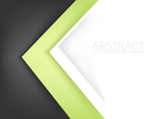 Poster - vector background with ribbon