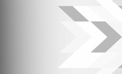 Poster - Gray abstract background for web designer. Advertisement banner with shapes. 