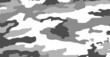 Panoramic background texture military khaki winter white camo - Vector