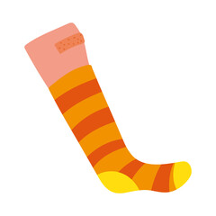 Sticker - leg with sock