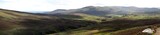 Fototapeta  - Panorama - Scottish landscape - Mount Battock from Glen Esk - Angus - Scotland - UK