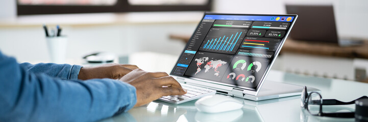 Poster - KPI Business Data Dashboard Analytics