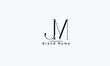 JM MJ J M abstract vector logo monogram template