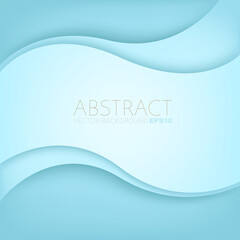 Poster - graphic vector curve line overlap background for text and message design