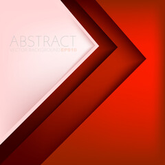 Poster - graphic geometric triangle overlap vector layer background for text and message design
