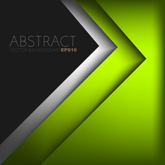 Poster - graphic geometric triangle overlap vector layer background for text and message design