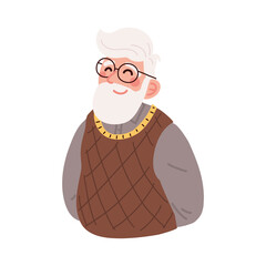 Sticker - old bearded man