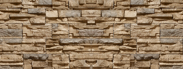 decorative stone wall, interior design for home, office, hotel and bedroom