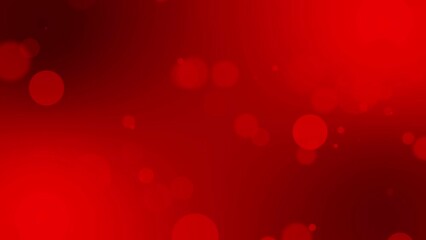 Christmas red lights bokeh background