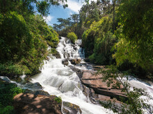 Moinho Waterfall (Cascata Do Moinho) - Canela, Rio Grande Do Sul, Brazil