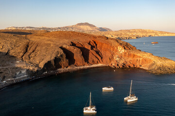 Poster - Red Beach - Santorini, Greece