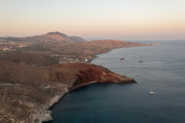 Poster - Red Beach - Santorini, Greece