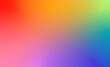 Rainbow color gradient background banner vector template. LBGT people pride symbol