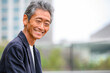 © Peak River - シニア男性　ポートレート　笑顔