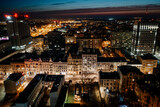 Fototapeta Fototapety miasta na ścianę - Panorama Łódzkiego centrum