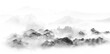 © 心灵艺坊 - Chinese style ink landscape background illustration