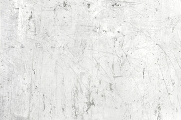 Wall Mural - Textured white scratched grunge background