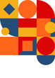 © SyahCreation - Colorful bauhaus memphis abstract design background