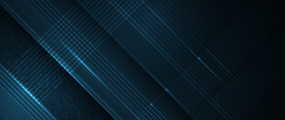 Wall Mural - vector digital graphic design with light line, geometric shape, stripe line pattern and texture on g