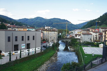 Poster - Turrite Secca torrent in Castelnuovo Garfagnana, Tuscany, Italy