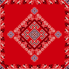 Ukrainian embroidery pattern 60