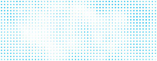 Blue Pattern Background With Halftone Dots