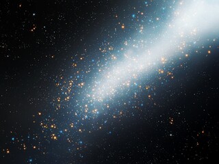 Wall Mural - cluster of stars in space, a large constellation. millions of stars in the galaxy. astronomical phot